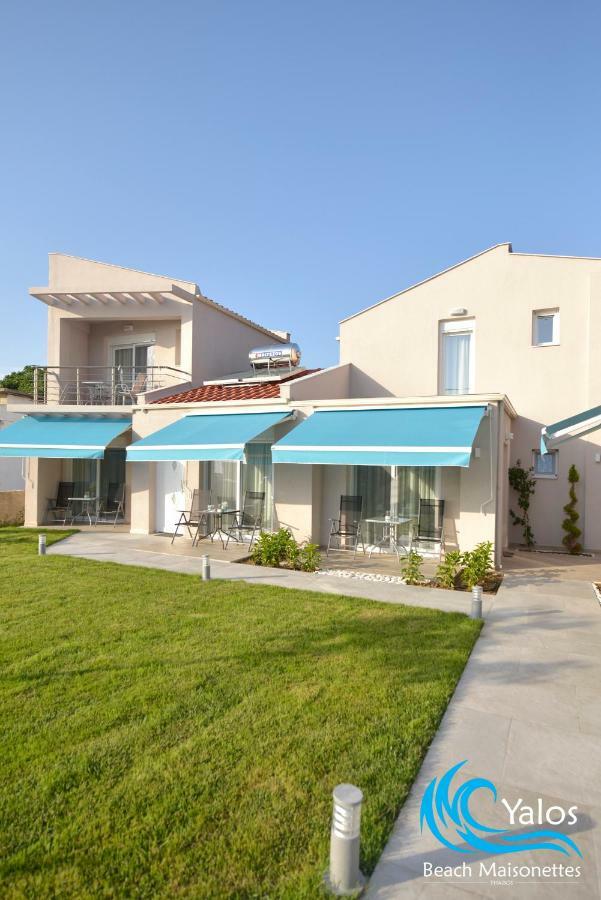 Yalos Beach Maisonettes Skala Sotiros Exterior photo