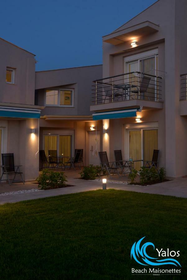 Yalos Beach Maisonettes Skala Sotiros Exterior photo