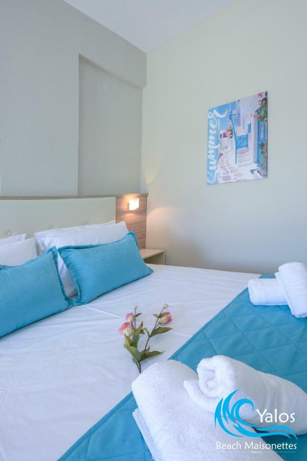 Yalos Beach Maisonettes Skala Sotiros Exterior photo